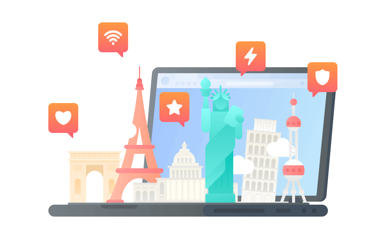 在摩洛哥连接到中国的软件 - 翻回VPN